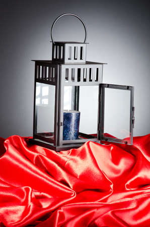Old lantern in vintage conceptの写真素材