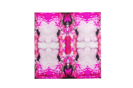 Scarf isolated on the white background