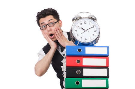 Man failing to meet his deadlines