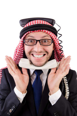 Arab man in diversity conceptの写真素材