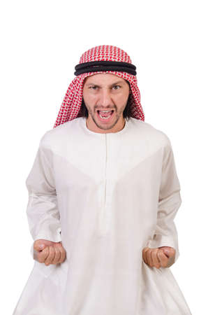 Arab man in diversity conceptの写真素材
