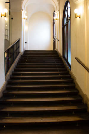 Staircase in the interiorの写真素材