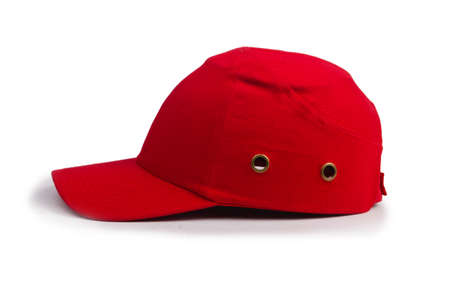 Baseball cap isolated on the white