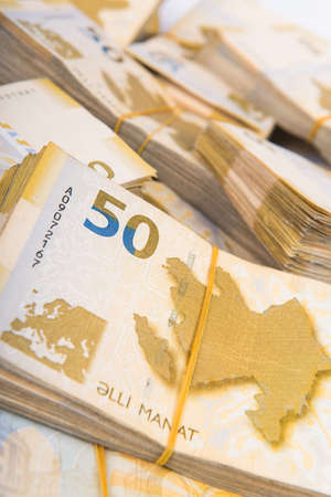 Stack of money in business concept