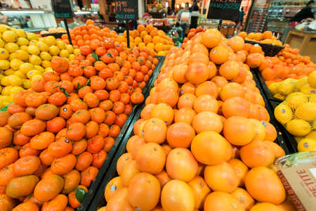 Dubai - AUGUST 8, 2014: Dubai Supermarket Waitrose on August 8 in Dubai, UAE. Dubai Supermarket Waitrose is the largest supermarket in Dubaiのeditorial素材