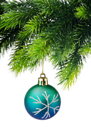 Christmas decoration isolated on the whiteの写真素材