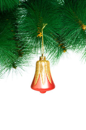 Christmas decoration isolated on the whiteの写真素材