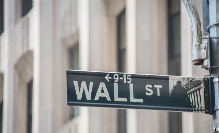 Sign on the Wall Street