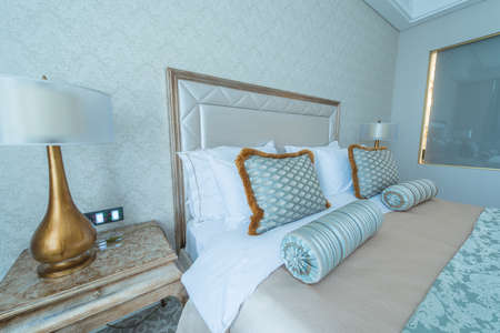 Bedroom room in modern styleのeditorial素材