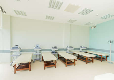 Room in the modern hospitalの写真素材