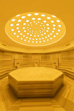 Interior of turkish bath hammam