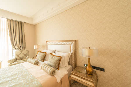 Bedroom room in modern styleの写真素材