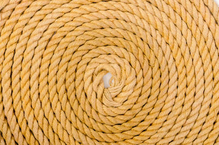 Close up of rope arrangedの写真素材