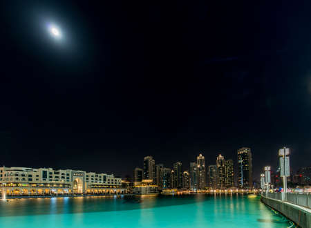 Dubai - JANUARY 9, 2015: Soul Al Bahar on January 9 in UAE, Dubai. Soul Al Bahar area is popular with touristsのeditorial素材
