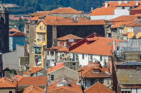 View of Porto city on summer dayの写真素材