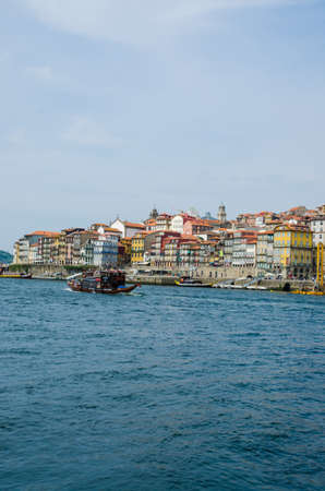 View of Porto city on summer day