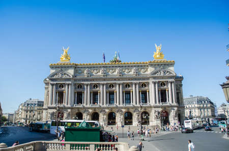 Paris - JULY 11, 2013: Paris Opera on July 11 in Paris, France. Paris opera is one of city...