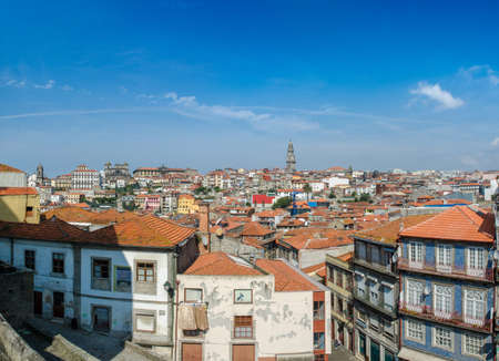 View of Porto city on summer dayの写真素材