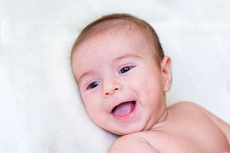 Small baby in childhood conceptの写真素材