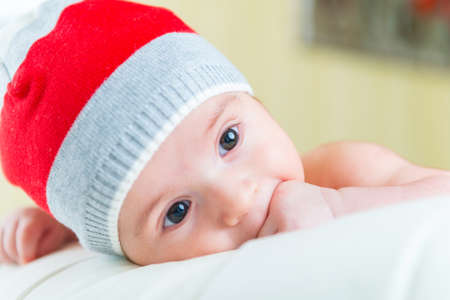 Small baby in childhood conceptの写真素材