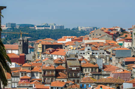 View of Porto city on summer dayの写真素材