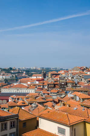 View of Porto city on summer dayの写真素材