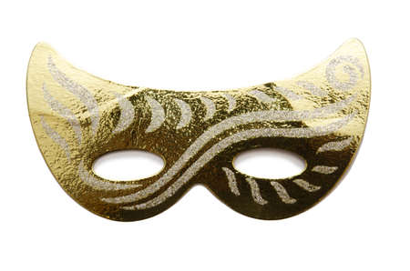Carnival masks isolated on the white backgroundの写真素材
