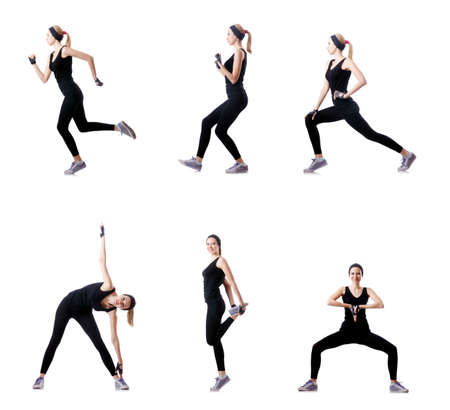 Concept of healthy lifestyle in setの写真素材