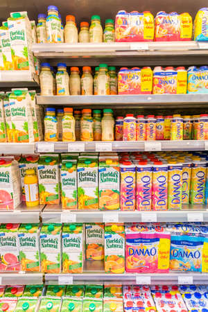 Dubai - JANUARY 7, 2014: Dubai Supermarket Waitrose on January 7 in Dubai, UAE. Dubai Supermarket...