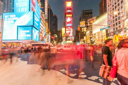 New York - SEPTEMBER 5, 2010: Times Square on September 5 in New York, USA. Times Square is a...