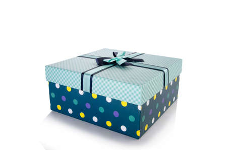 Giftboxes isolated on the white background