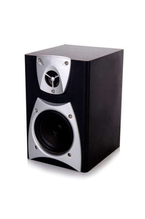 Sound audio speaker isolated on white backgroundの写真素材