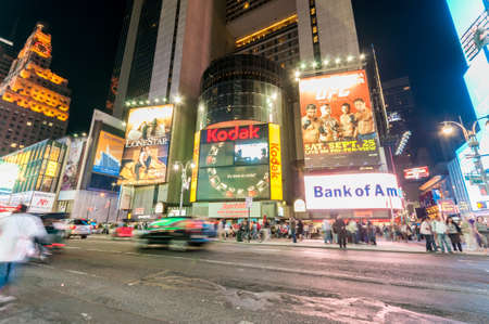 New York - SEPTEMBER 5, 2010: Times Square on September 5 in New York, USA. Times Square is a...