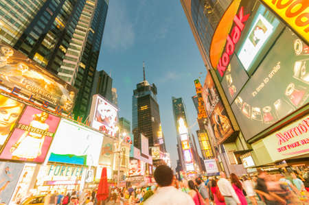 New York - SEPTEMBER 5, 2010: Times Square on September 5 in New York, USA. Times Square is a...