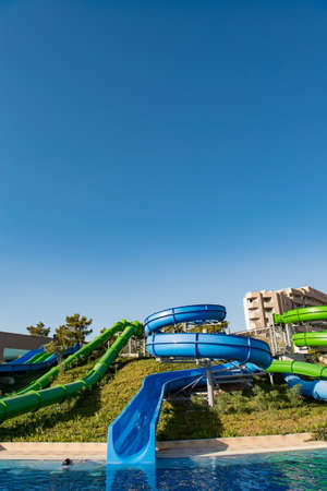 Water entertainment part of swimming pool