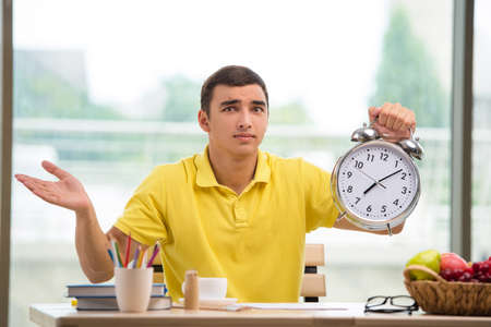 Student missing deadlines for exam preparation