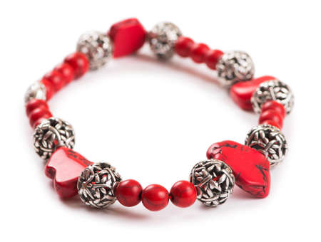 Nice jewellery isolated on the white backgroundの写真素材