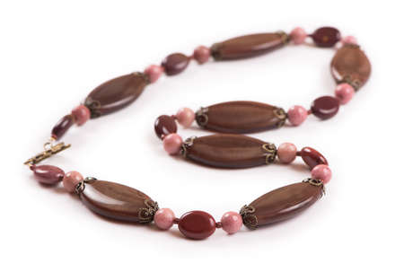 Nice jewellery isolated on the white backgroundの写真素材