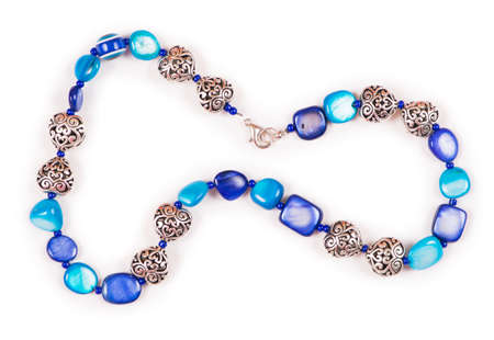 Nice jewellery isolated on the white backgroundの写真素材