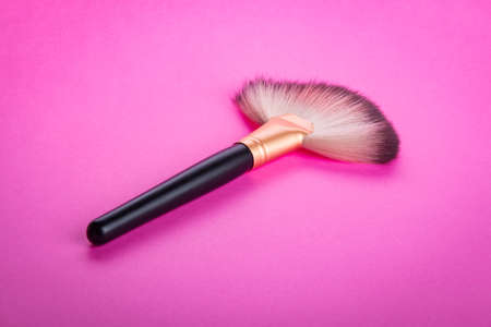 Brush for applying cosmetic make-upの写真素材