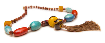 Elegant jewellery isolated on the white backgroundの写真素材