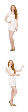 Woman in fashion clothing conceptの写真素材