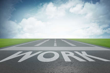 Illustration of business career aspirations