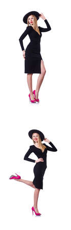 Girl preparing for summer vacationの写真素材