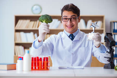 Doctor scientist receiving prize for his research discoveryの写真素材