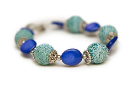 Elegant jewellery isolated on the whtie background