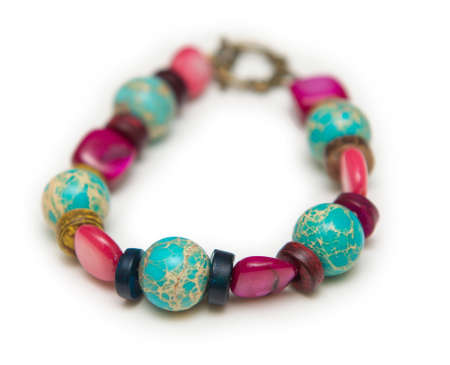 Elegant jewellery isolated on the whtie backgroundの写真素材