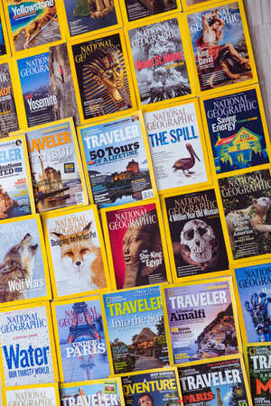New York - MARCH 7, 2017: National Geographic on March 7 in New