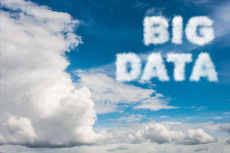 Big Data concept in IT technologyの写真素材