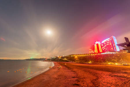Baku - JUNE 29, 2015: Jumeirah Hotel on June 29 in Baku, Azerbaiのeditorial素材